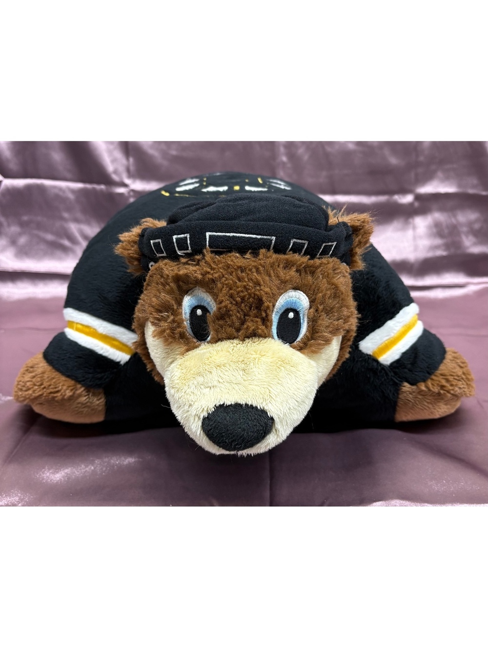 Official NHL Boston Bruins Pillow Pet Plush Bear Fabrique Innovations